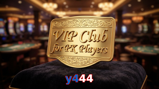 Main screen of Y444 vip page for PK players